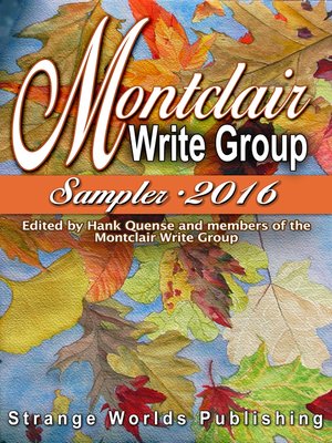 cover image of Montclair Write Group Sampler 2016